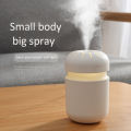 300ml Small USB Diffuser Humidifiers Mini Nebulizer Aromatherapy Car Essential Oil Aroma Diffusers for Office Home Car Bedroom Smart Humidifier with LED Light. 