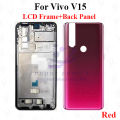 For Vivo V15 Full Body Housing ( LCD Frame + Back Panel Without Camera Glass ). 