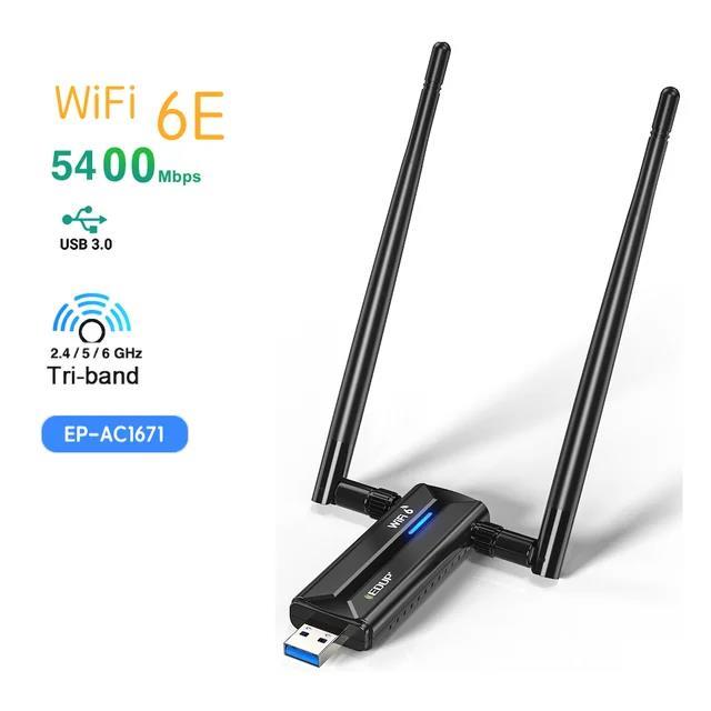 EDUP%20Free%20Driver%20AX5400%20WiFi%206E%20Adapter%20USB3.0%20Dongle%20High%20Gain%20Antenna%20Wireless%20Network%20Card%20Tri%20Band%202.4G/5G/6GHz%20Wi-Fi%20-%20Image%207