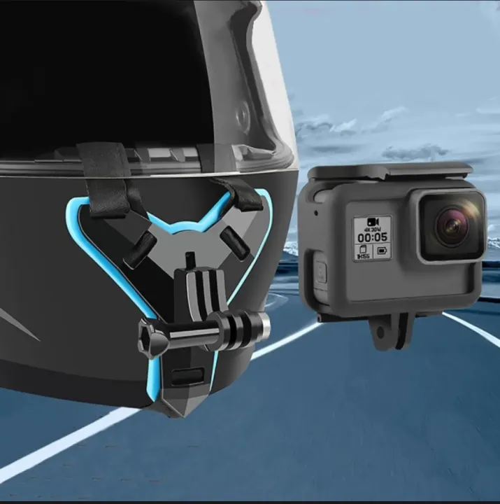 Motorcycle%20Helmet%20Chin%20Mobile%20Phone%20Holder%20Moto%20Dji%20Gopro%20Mountain%20Dog%20Action%20Camera%20Stand%20-%20Versatile%20%20Helmet%20Camera%20&%20Mobile%20Mount%20for%20Riders%20-%20Image%207