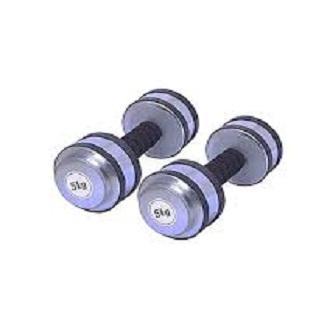 Two%20Pieces%20Rubber%20Dumbbell%20Set%20-%2010kg%20-%20Silver%20-%20Image%202