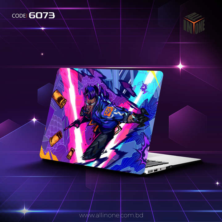 Fictional Character Design Laptop Sticker | Daraz.com.bd