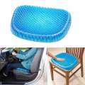 Egg Sitter Gel Flex Seat Cushion Soft Silicone Breathable Honeycomb Design. 