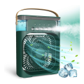 Air Cooler Fan 3 in 1 Mini Portable Fan Humidifier with 7 Colors LED Light Air Cooler 600ml Water Tank Air Cooling Fan. 