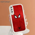 Hontinga for Huawei Y9 Prime Y9 2019 Y9S Y7A 2020 Honor 9X Pro Back Cover Red Spider-Man Pattern Ladder Soft Camera Protection Rubber Phone Case.