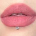 1Pcs G23 Titanium Piercing CZ Gem Internally Threaded Labret Monroe Lip Ring Tragus Nail Helix Earring Stud 16G 18G Body Jewelry.