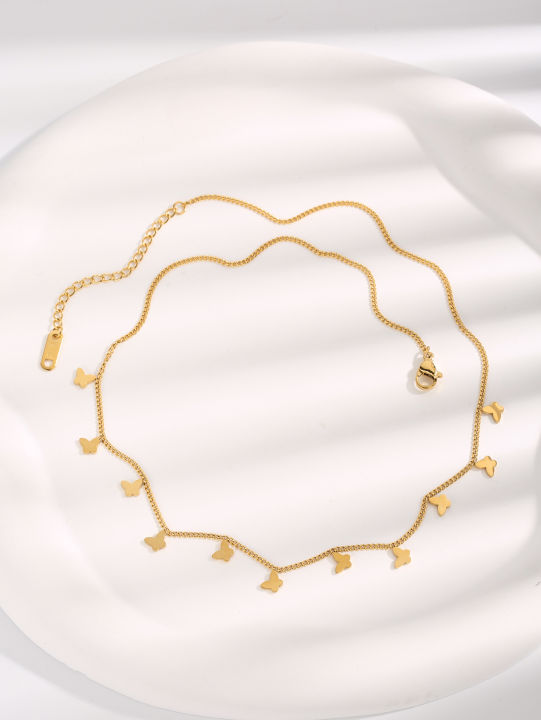 %E3%80%90Best%20Price%20Guaranteed%E3%80%91%2018K%20Butterfly%20Necklace%20for%20Women%20Ladies%20Girls%20Gift%20Her%20Jewelry%20Butterfly%20Choker%20-%20Image%205
