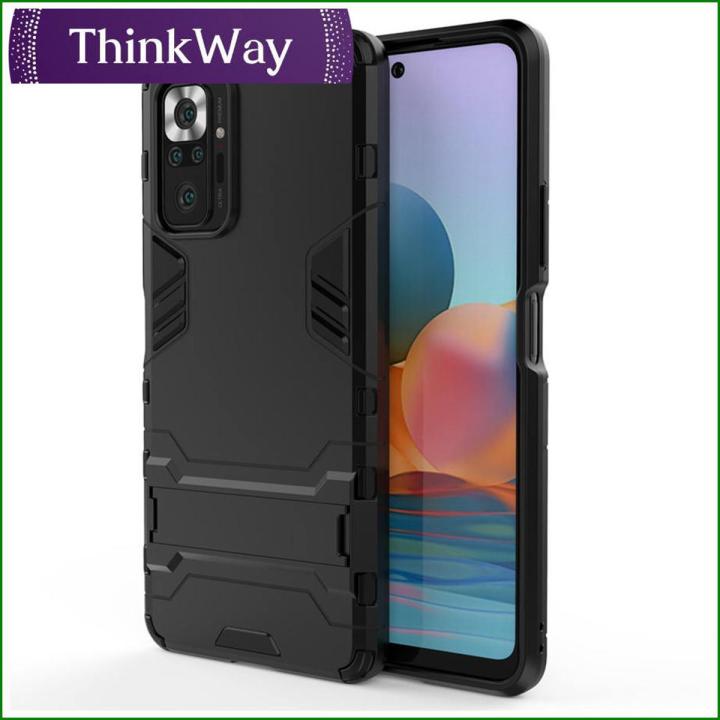 Iron Man Armor Shockproof Slip Resistant TPU and PC Case with Magnetic Stand and Belt Clip For Redmi 8A / Redmi 8 & Redmi Note8