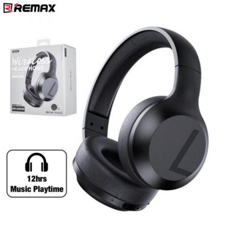 REMAX RB-660HB Multifunctional Wireless Bluetooth Headset Stereo ...
