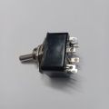 SELF-LOCK 45mm Metal Toggle Switch 6 Pin AC 250V 3A 2 Positions SPST ON-OFF Miniature Toggle Latching Switch Self Locking Switch With 14mm Handle For Car Bus Truck CNG. 