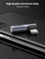 【No-profit】 UGREEN 90 Degree Gaming Type C 3.5 Jack Earphone USB C to 3.5mm AUX Headphones cable Huawei P40 mate 20. 