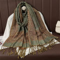 【Unbeatable Prices】 2024 Tassel Blanket Design Thick Pashmina New Winter Warm Shawl Wrap Cashmere Scarf Women Neckerchief Poncho Stoles. 