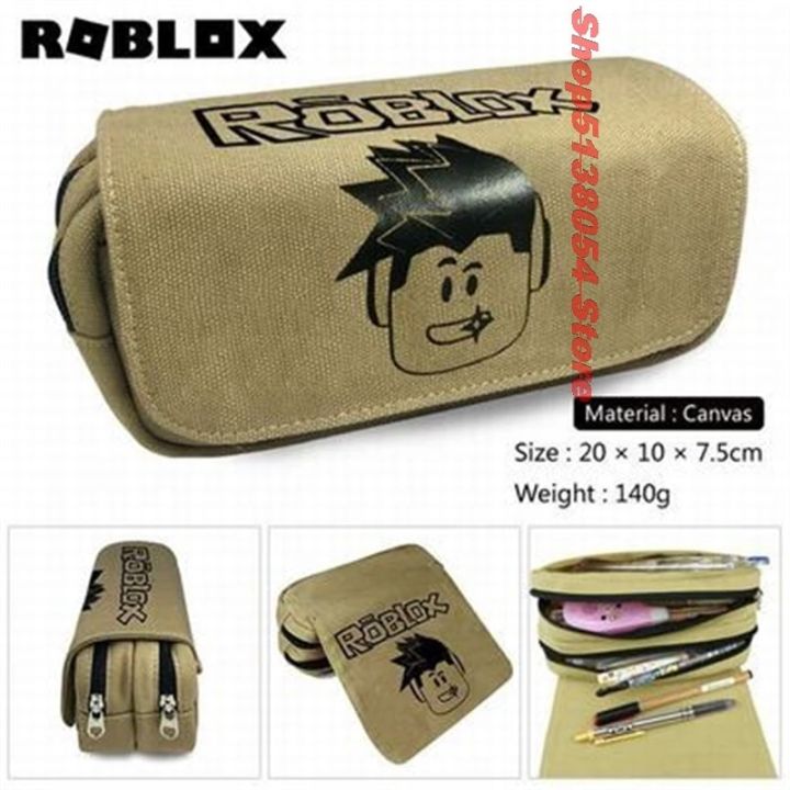 【Lejia】High Quality Cartoon bag back to school supplies Cosmetic girls Roblox pencil case bags