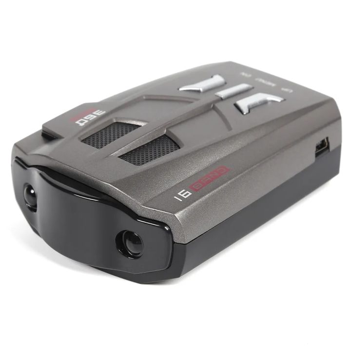 V9 Radar Detector English Russian Auto Car Speed Voice Alert Warning X K Ka Band Car Cigarette Lighter 12V Digital Tube Display