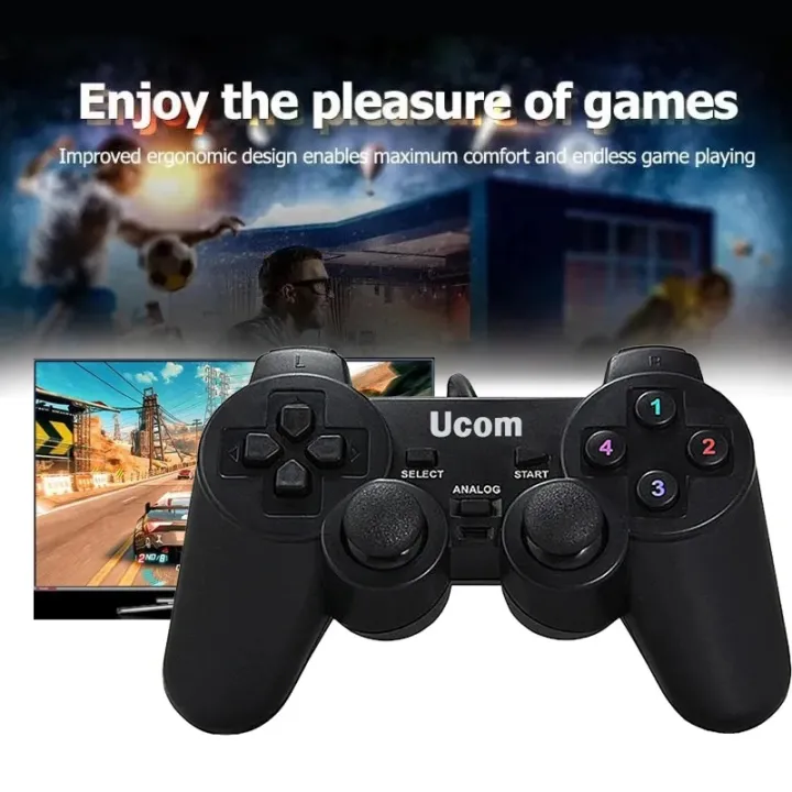 UCOM%20PC%20Dual%20Vibration%20Wired%20Game%20Controller%20Gaming%20Joypad%20Joystick%20USB%20Gamepad%20Joystick%20Gamepad%20Joypad%20For%20Win7/%20XP%20For%20PC%20Laptop%20Vibration%20Gamepads%20-%20Image%207