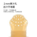 Baby Food Feeder Baby Fruit Supplement Nipple Fruit and Vegetable Le Nano Silver Silicone Baby Feeding Teether. 