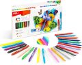 Deli EC20020 Plastic Crayon 24 Colors.