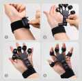 Hand Grip Strengthener - Adjustable Finger Exerciser and Finger Stretcher. 