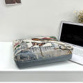 Elephant Printed Tote Bags Embroidered Shoulder Bags Lady Large Capacity Handbags. 