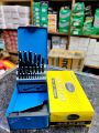 25Pcs HSS Twist Drill Bit Set With Hard Metal Case (1mm-13mm). 