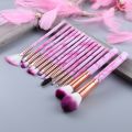 KOSMETYKI 15Pcs Makeup Brushes Tool Set Cosmetic Powder Eye Shadow Foundation Blush Blending Beauty Make Up Brush Maquiagem. 