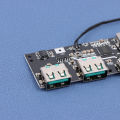 QC4.0 QC3.0 LED Dual USB 5V 4.5A 22.5W Micro/Type-C USB Mobile Power Bank 18650 Charging Module Temperature Protection.