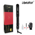 Ubeator -High-Grade Professional Ceramic Steam Hair Straightener Fast Heating Vapor Hair Flat Iron for Women-515-Black. 