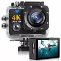 Ultra HD Action Camera 12MP 2" LCD 30M Waterproof 170D Remote Control Helmet Bicycle Video Camera Outdoor Sport Camera *. 