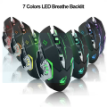 2.4GHz 2400DPI 6 Keys Wireless Optical Mouse USB Receiver Computer Mouse Notebook Game Mice for Gamer Home.