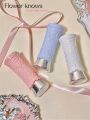 Flower Knows Swan Ballet Solid Lip Glaze Mirror Surface Film Forming Shiny Crystal Transparent Lipstick Not Sticky or Dry Loser Lione. 