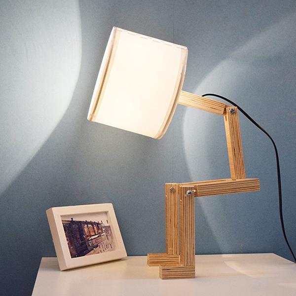 Durable%20DecBest%20Robot%20Table%20Lamp%20Distinctive%20Unique%20Adjustable%20DIY%20Book%20Night%20Light%20Bedside%20Lamp%20Home%20Decor#US%20Plug%20-%20Image%202