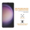 ENKAY 0.18mm High Aluminum-silicon Tempered Glass Film, Support Ultrasonic Fingerprint Unclock For Samsung Galaxy S24 5G. 