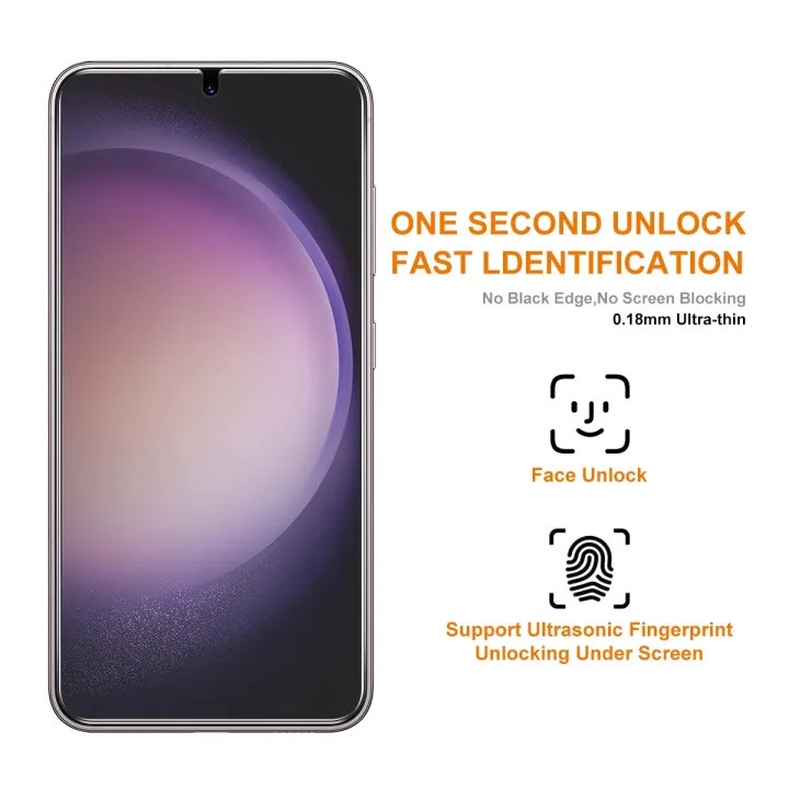 ENKAY%200.18mm%20High%20Aluminum-silicon%20Tempered%20Glass%20Film,%20Support%20Ultrasonic%20Fingerprint%20Unclock%20For%20Samsung%20Galaxy%20S24%205G%20-%20Image%204