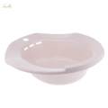 Hip Bath Tub Sitz Bath for Toilet Maternity Hemorrhoid Avoid Milk White.