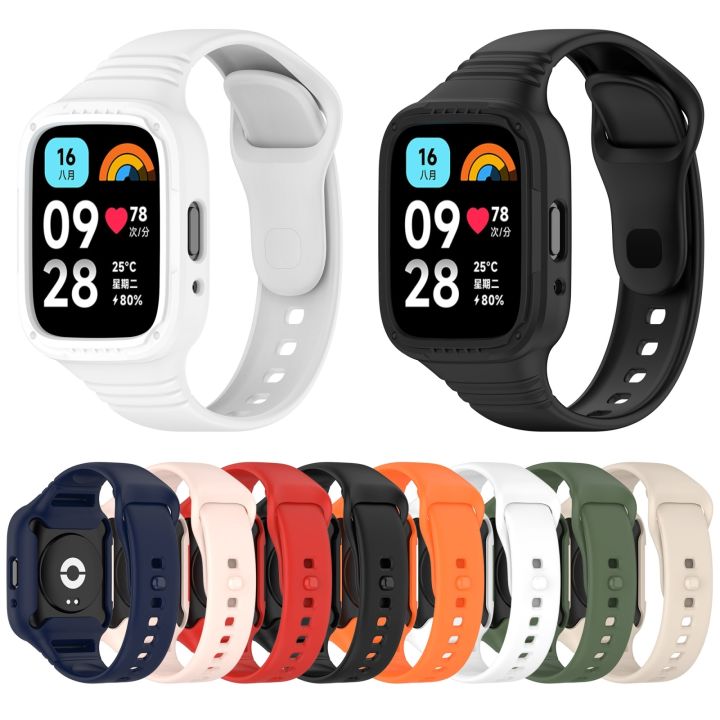 Integrated%20Fully%20Enclosed%20Silicone%20Watch%20Band%20For%20Redmi%20Watch%203%20Lite%20-%20Image%203