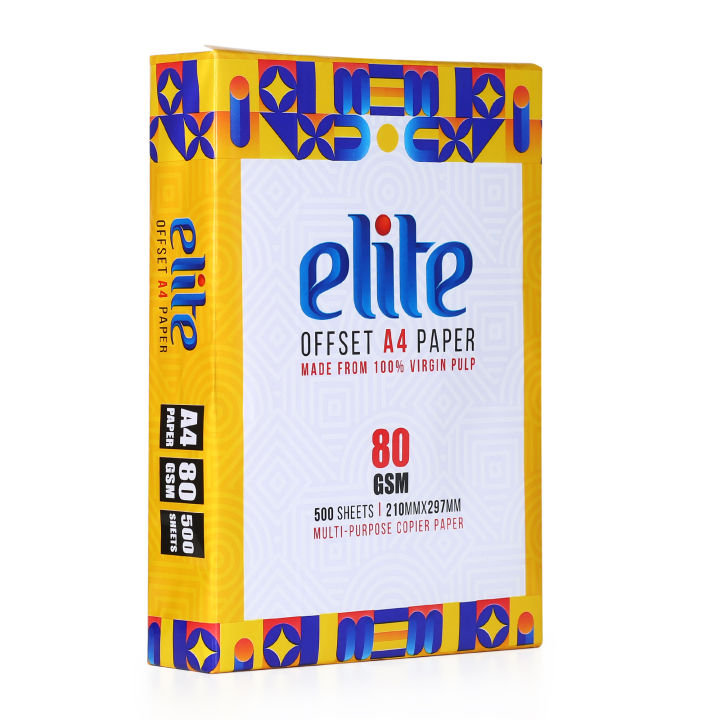 Papertech 80 GSM A4 Elite paper 500 sheets