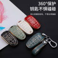 Suitable for Hyundai Tucson L key case, new 5th generation 21 Tucson L car bag, 5th generation soft rubber TPU protective case buckle women. 