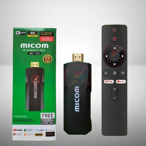 Micom Android Box Product details of micom 4K android tv stick 2GB Ram 16GB Rom | Daraz ...