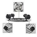 Metal Plant Flower Pot Stand Trolley Caddy on Wheels Indoor Outdoor Home Garden tools.