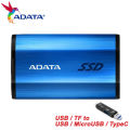 ADATA USB 3.2 Type-C 512GB 1TB High Speed Mobile Solid State Drive Series Hard Disk Pen HD Externo Portable Disco SSD. 