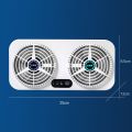 USB Interface Car Cooling Device Car Exhaust Air Circulation Exhaust Fan Car Changing Fan USB Fan.