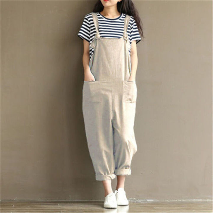 Women's%20Jumpsuit%20%0ADungarees%20Jumpsuit%20%0ABaggy%20Overalls%20%0AHarem%20Trousers%20%0AStrappy%20Jumpsuit%20-%20Image%208