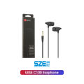 UiiSii C100 In-ear Wired Super bass Earphone with MIC.