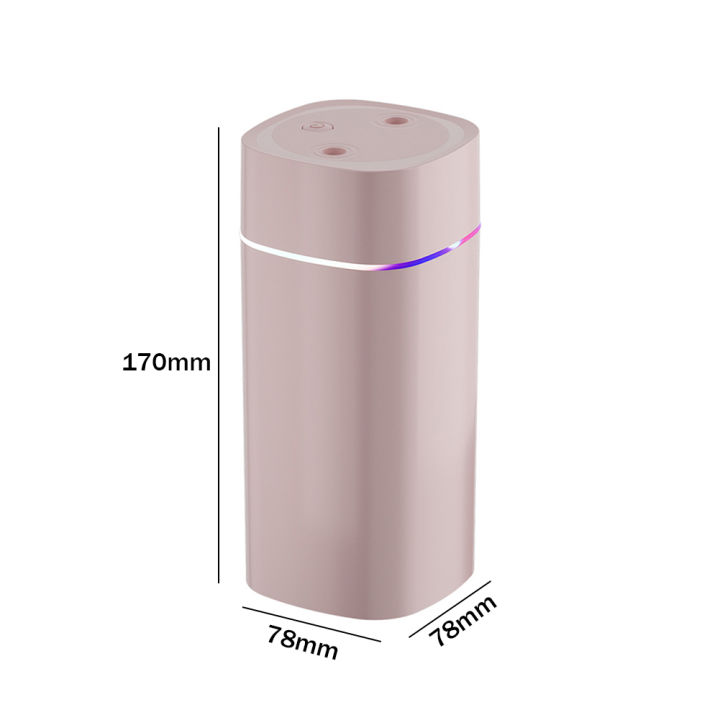600ml%202%20Spray%20Air%20Humidifier%20Small%20Household%20Silent%20Bedroom%20Night%20Light%20Water%20Diffuser%20Mini%20Air%20Purifier%20Portable%20In%20Heavy%20Fog%20-%20Image%207