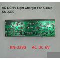 KN-2390 HD-2390-3-AII Charger FAN Circuit DC 6V Light Fan Charger Circuit Charging Control Mini Fan Circuit Board For Kennede Sunca Kennedy defender 6V Battery AC DC Charger Fans.
