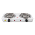 Electric Countertop Stove 2000W 2 Burner Easy Operation Overheat Protection US. 