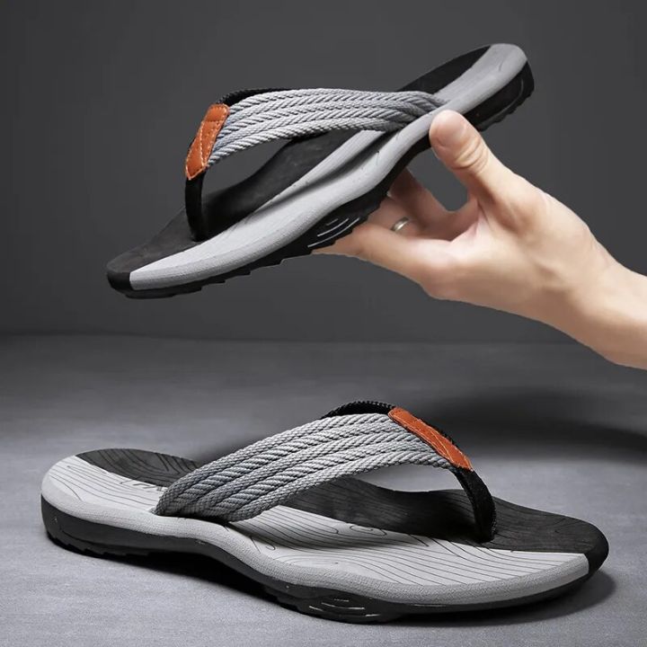 Jumpmore Shoes Men Flip Flops Fashion Mens Sandals Outdoor Soft Summer ...