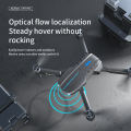 E99 Max Brushless Motor Drone Dual 4K HD Camera Professional Foldable RC Quadcopter with Optical Flow Positioning & 3-Sided Obstacle Avoidance - Beginner Friendly WiFi FPV Drone with 2 Batteries & Storage Bag - Best Drone Camera Price in Bangladesh BD. 