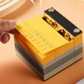 【Wireless】 3D Sticky Notes Creative Hand-tear Paper Carving Craft Home Office Desktop Decor Layor.