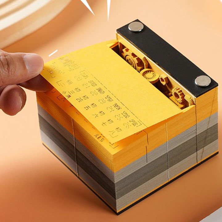 %E3%80%90Wireless%E3%80%91%203D%20Sticky%20Notes%20Creative%20Hand-tear%20Paper%20Carving%20Craft%20Home%20Office%20Desktop%20Decor%20Layor%20-%20Image%202
